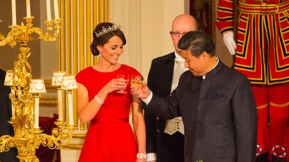 Kate Middleton, véritable reine lors de son premier banquet d’Etat (Photos)