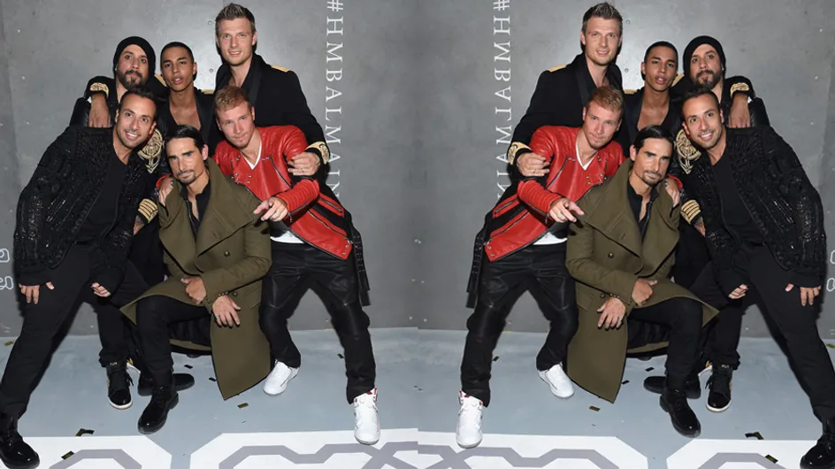 The Backstreet Boys Put On Surprise Concert At The Balmain Fashion Show And Killed It