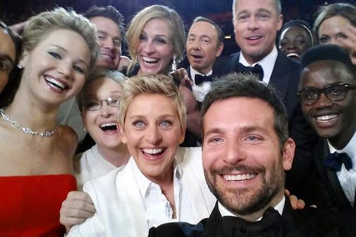 El "selfie" de los Oscar