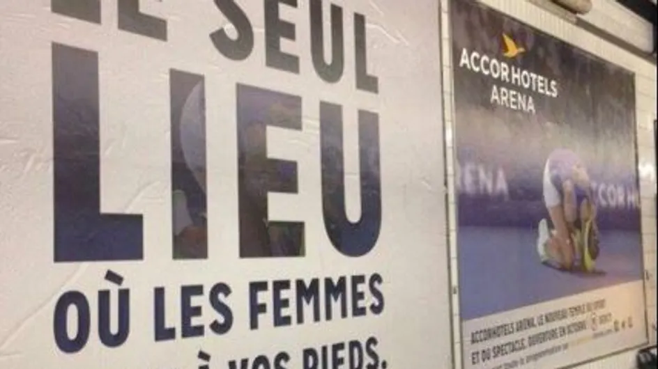 Une publicité jugée sexiste retirée du métro parisien (Photo)