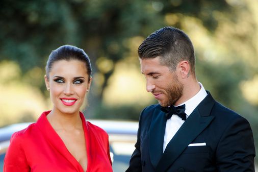 Sergio Ramos y Pilar Rubio