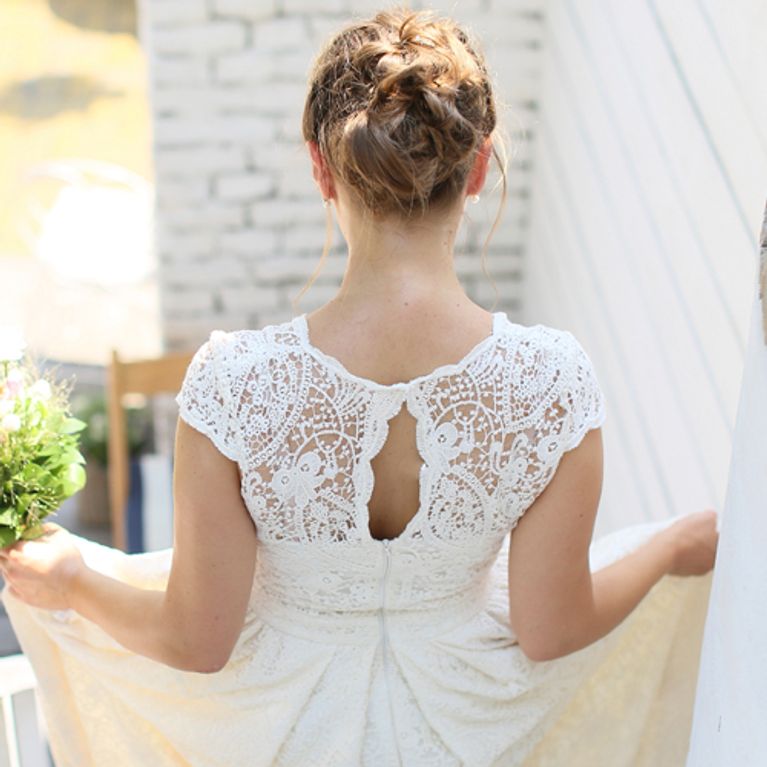 vestidos de novia low-cost: no te gastes un dineral