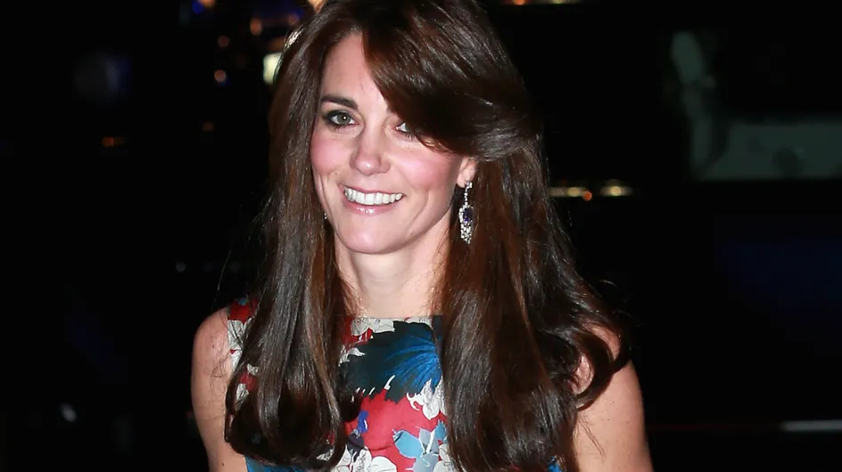 Kate Middleton ose le look fleuri pour un dîner de gala (Photos)