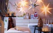 M�s de 40 ideas de decoraciones con luces de Navidad