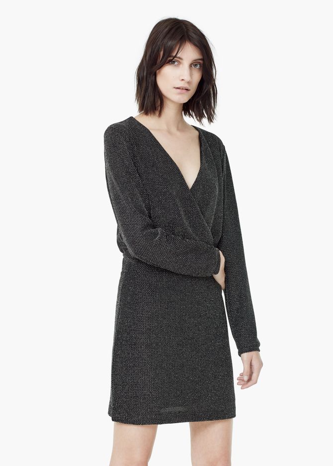 Glänzendes Kleid von Mango, 49,99 €
