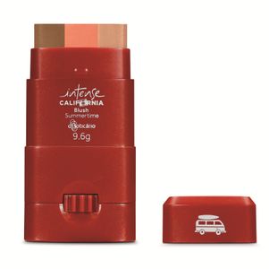 Intense Califórnia Blush Bastão Summertime O Boticário, R$ 39,99