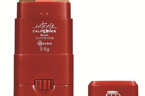 Intense Califórnia Blush Bastão Summertime O Boticário, R$ 39,99