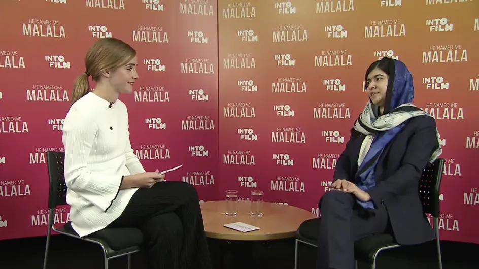 Les femmes de la semaine : Emma Watson et Malala, la belle rencontre de deux féministes