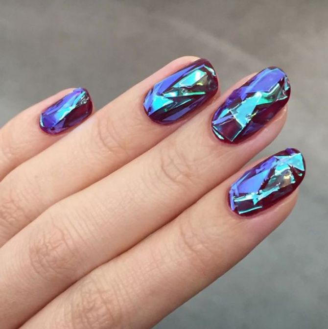 Glass-Nails: Funkeln wie Diamanten