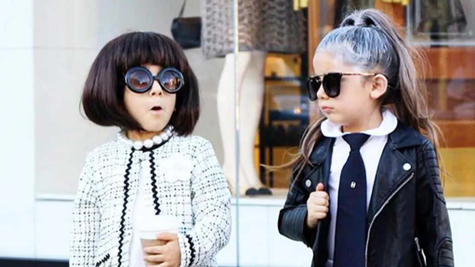 Nunca seremos tan fashion como estas gemelas de 4 años