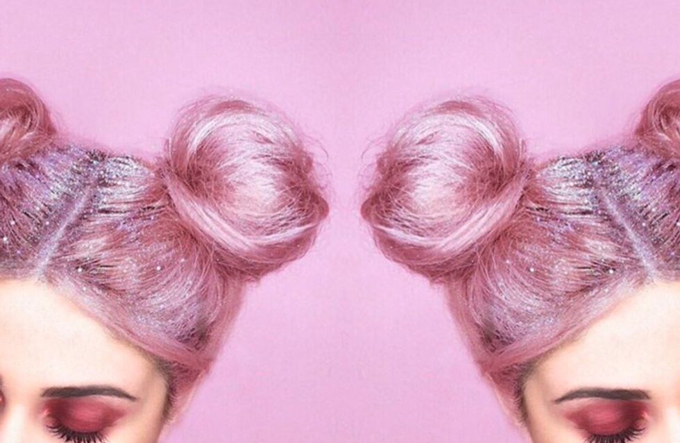 Glitter Roots Are A Thing Now And Everyone On Instagram Is Doing It