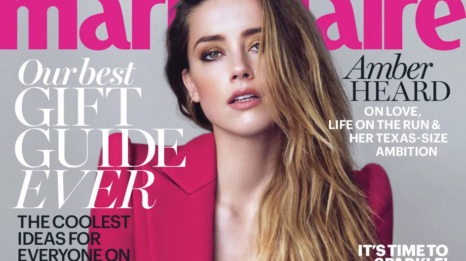 Amber Heard ultra sexy pour Marie Claire (Photos)