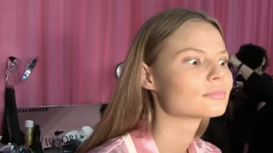 Watch This Victoria's Secret Model Shut Down A Reporter For "Stupid" Food Question