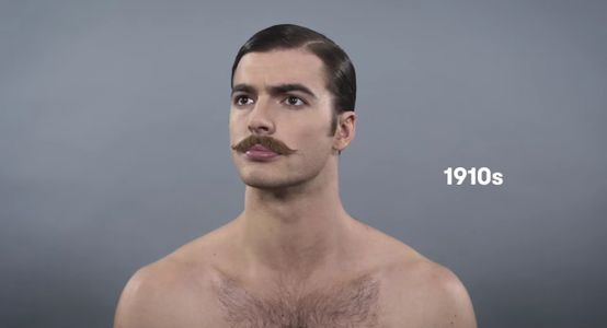 100 años de belleza masculina