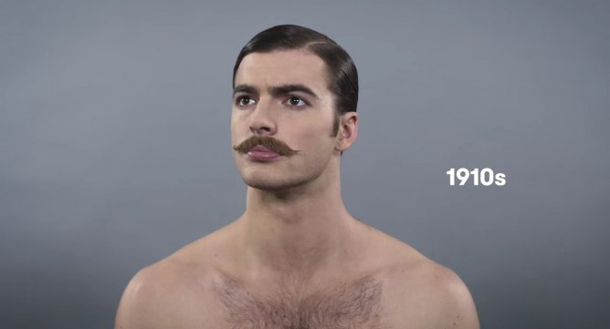 100 años de belleza masculina