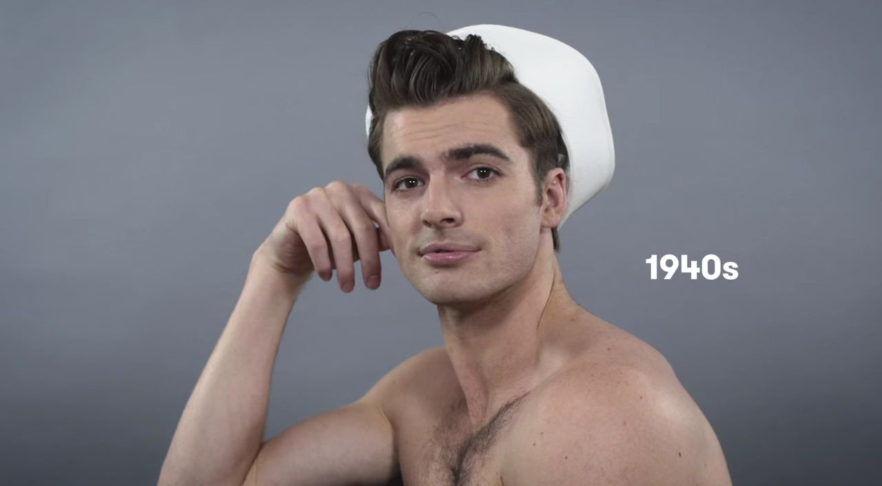 La evolución de la belleza masculina en los últimos 100 años