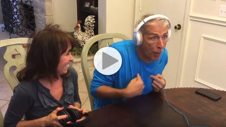La réaction géniale d'un homme qui apprend qu'il va devenir grand-père (Vidéo)