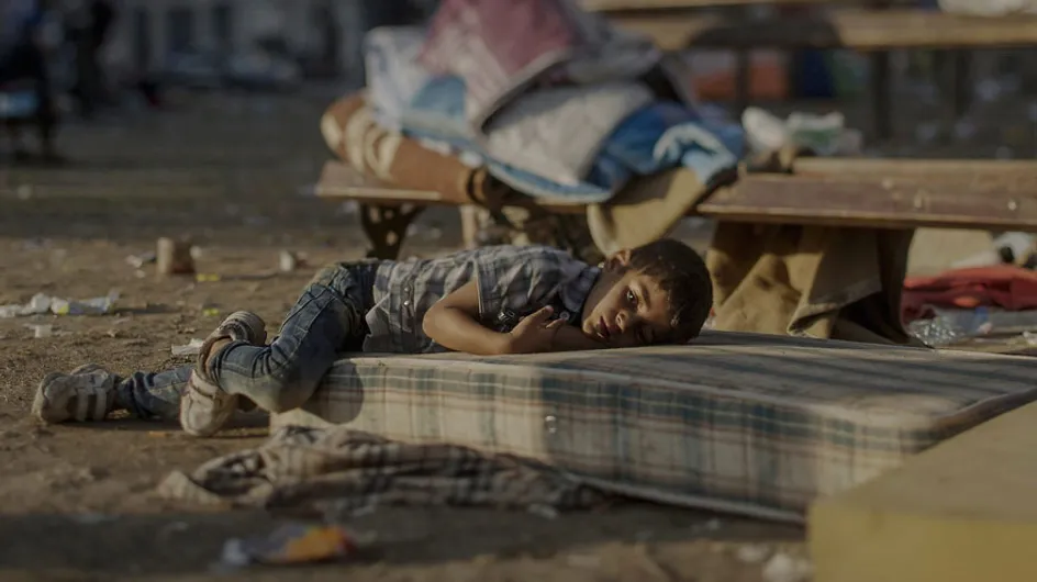 ¿Dónde duermen los niños refugiados? La cara más amarga de la guerra
