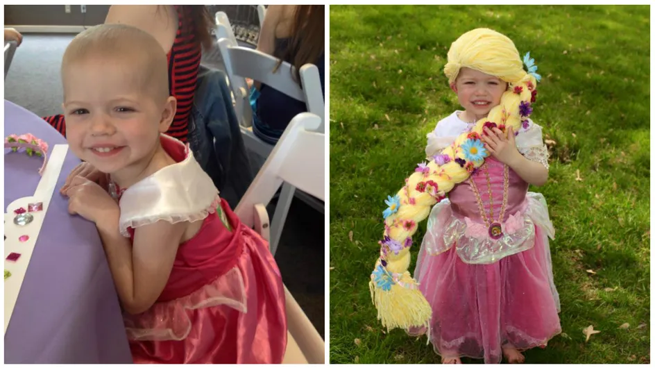 Cette maman crée des perruques de princesse pour les fillettes atteintes du cancer