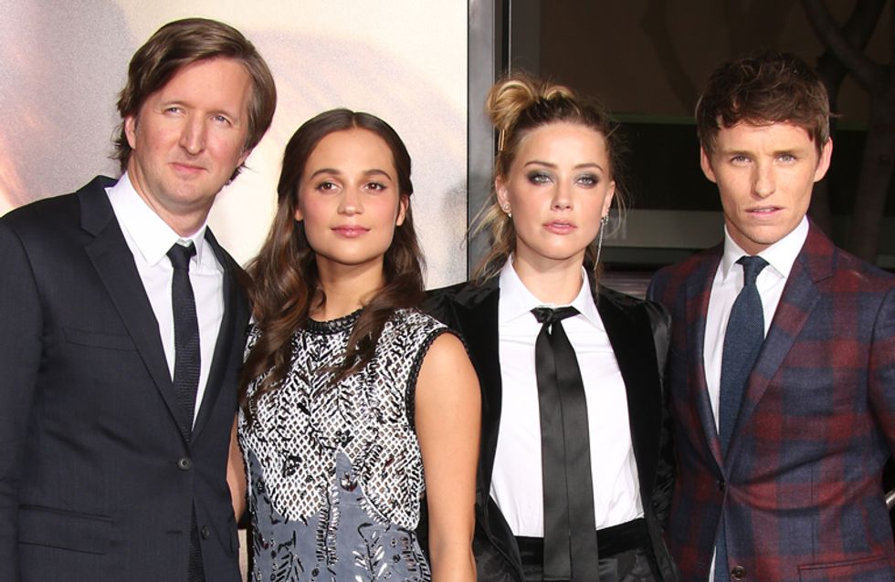 Triunfal premiere de 'La chica danesa' en California