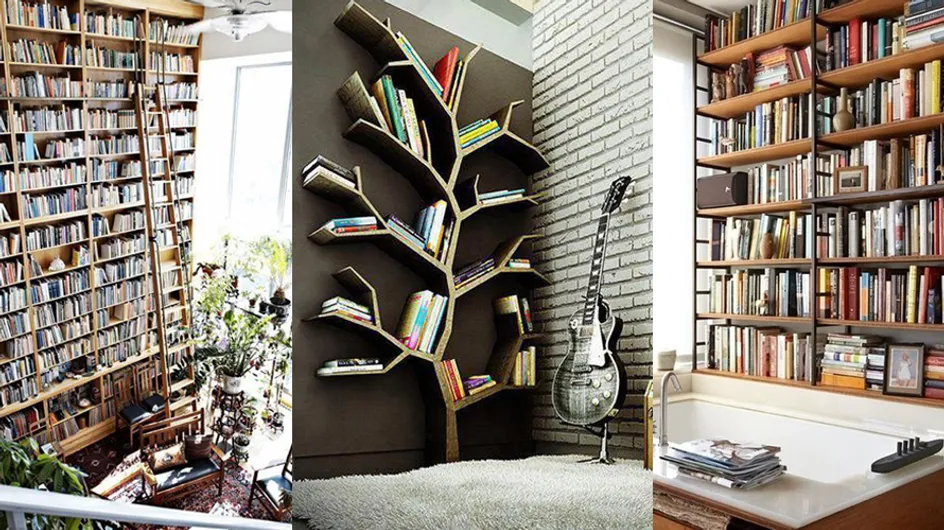 40 Stunning Bookshelves Which'll Make Book Lovers Go Weak At The Knees
