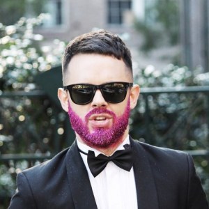 Glitter beards