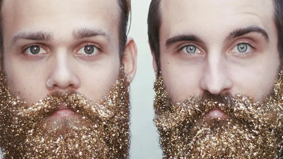 Guys Are Decorating Their Beards With Glitter And It's Pretty Epic