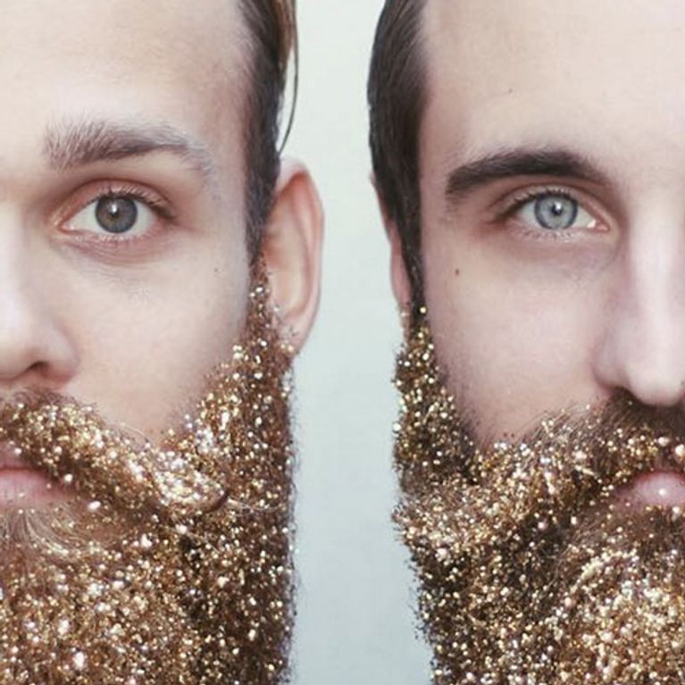 Guys Are Decorating Their Beards With Glitter And It's Pretty Epic