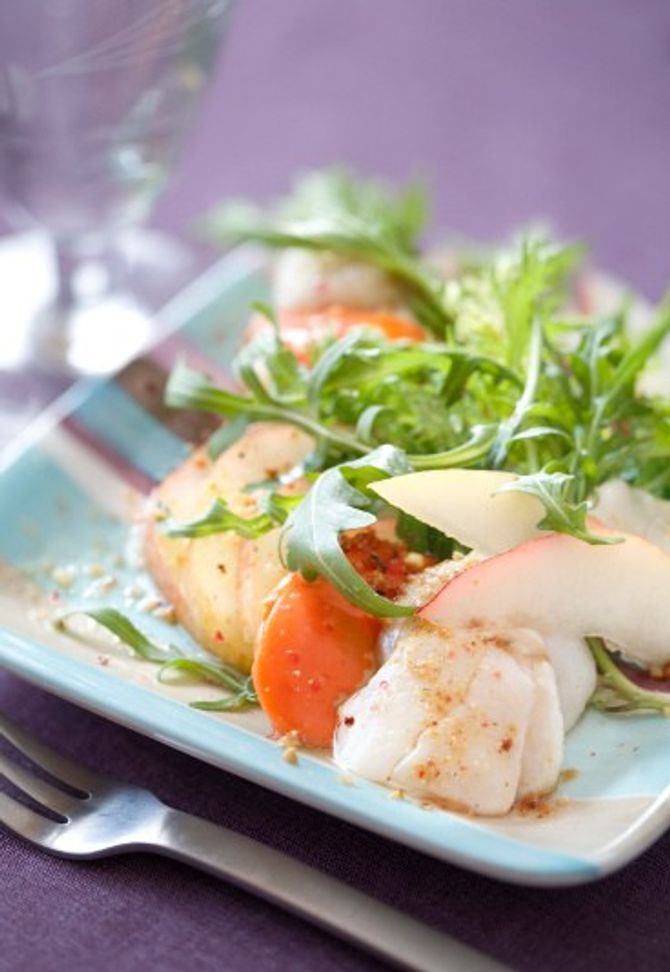 Repas de Noel léger : idées recette de fête légère