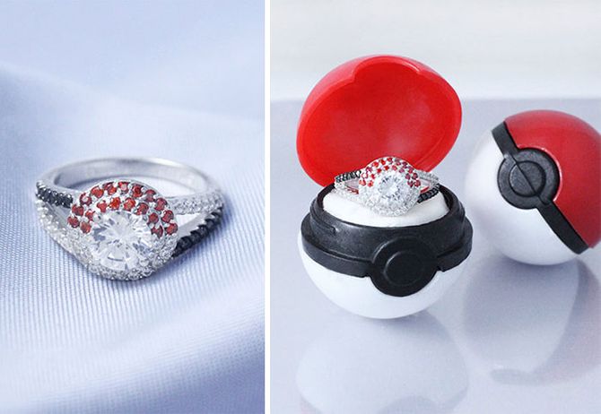 Anillo y cajita de Pokemon – Te elijo a ti