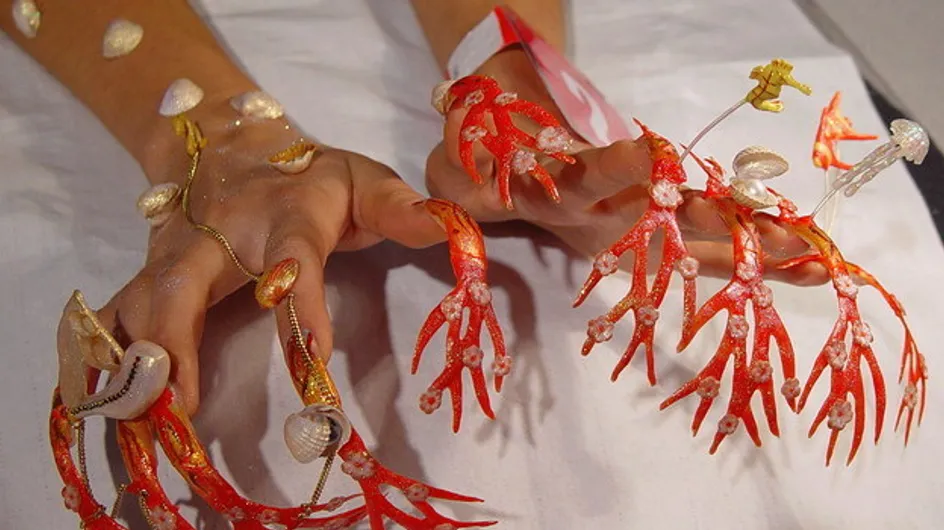 Crazy nail art: las manicuras más locas del año