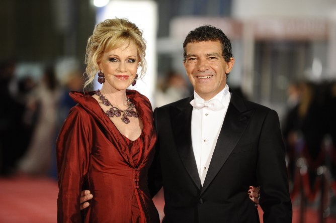 Antonio Banderas y Melanie Griffith