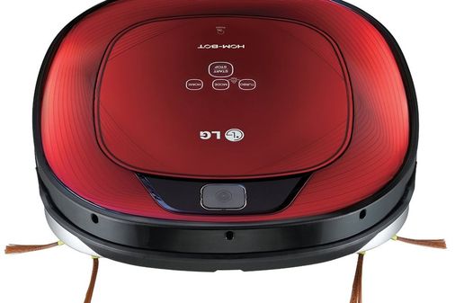 Robot aspirador Hombot especial para mascotas de LG