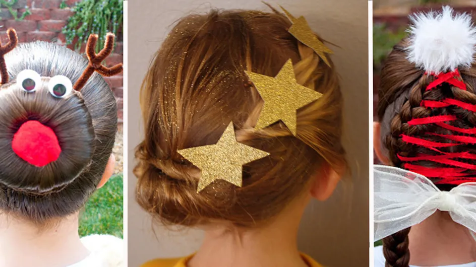 Délices ou délires : 20 coiffures de Noël pour enfant vues sur Pinterest