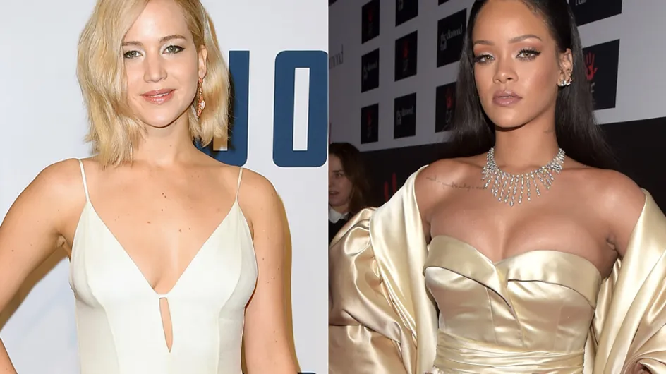 Jennifer Lawrence vs Rihanna, la battle des décolletés Dior