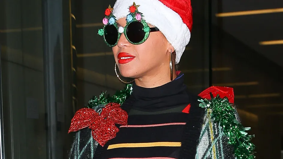 Beyoncé vestida de Navidad, el peor look de la semana