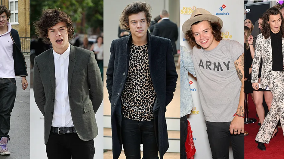 Dos looks tímidos aos polêmicos: com vocês, a evolução do estilo de Harry Styles