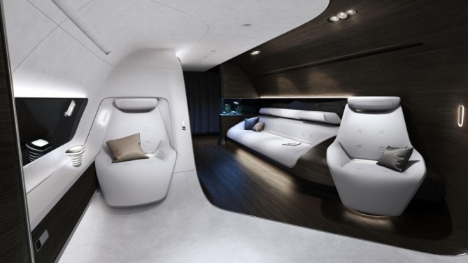 Cabina de Mercedes-Benz para Lufthansa