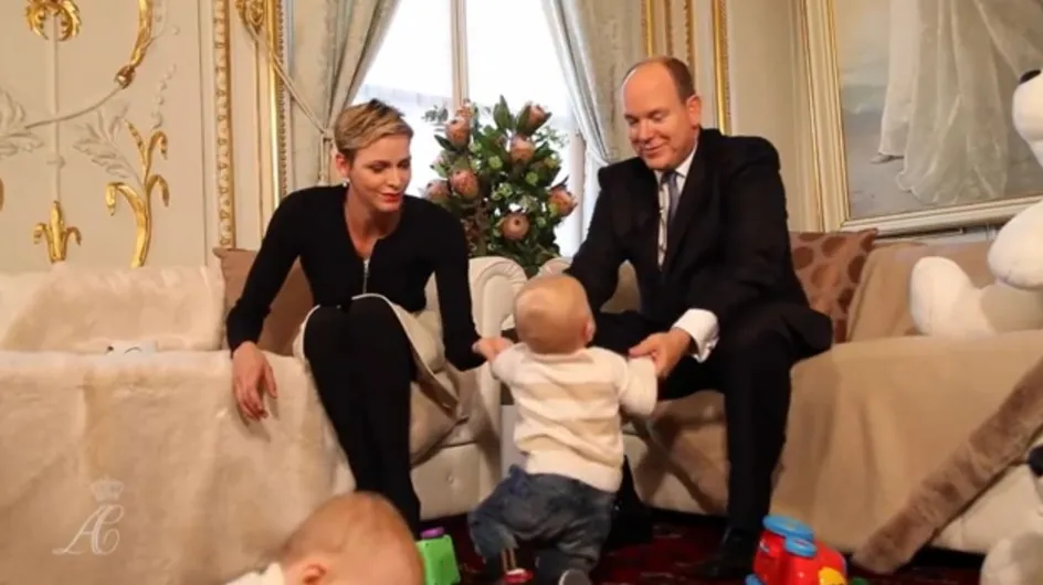 Albert et Charlène de Monaco présentent leurs jumeaux dans une vidéo intime