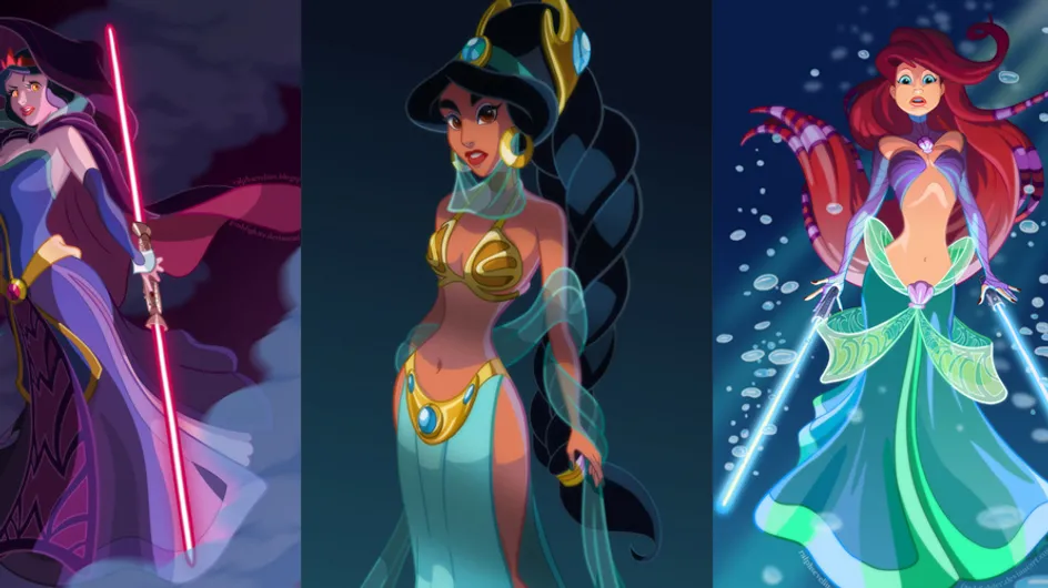 These Disney Princesses As Star Wars Characters Are Brilliant
