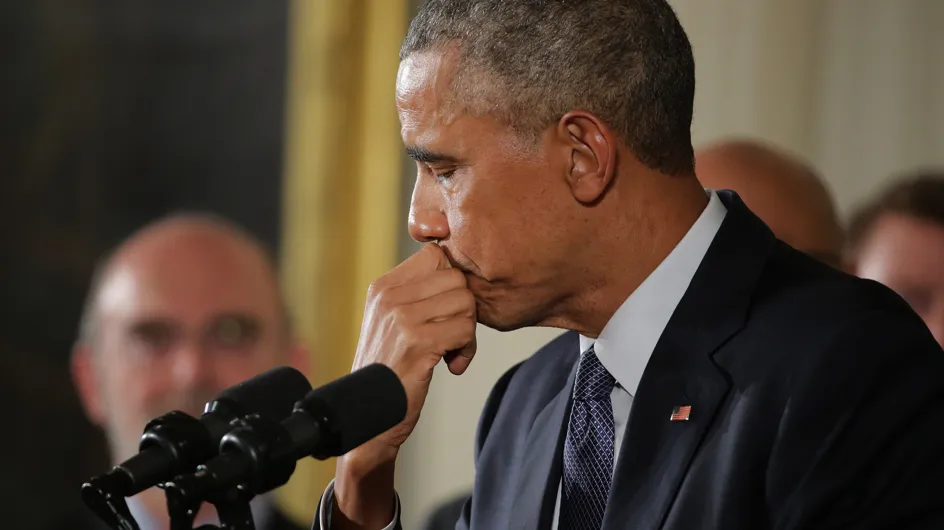 Barack Obama en larmes pour défendre son projet de contrôle des armes à feu
