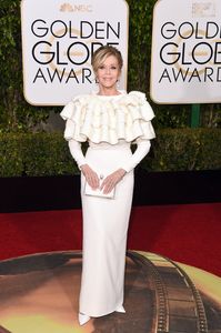 Jane Fonda aux Golden Globes 2016