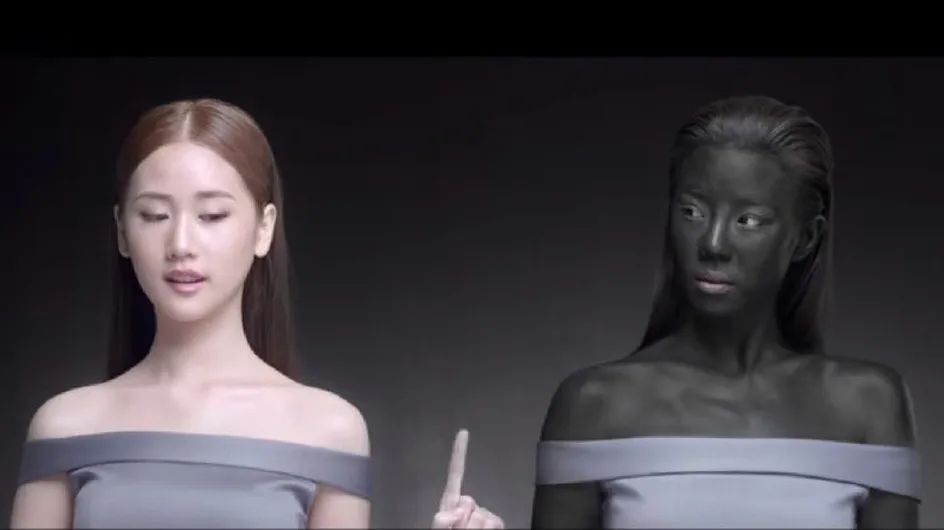 Retiran un anuncio de cosmética asiática por racista