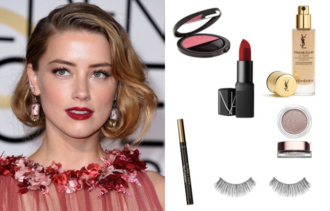 Copia el maquillaje de Amber Heard