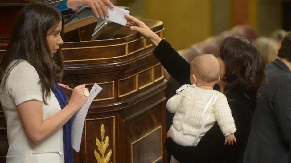 Los bebés también van al Congreso