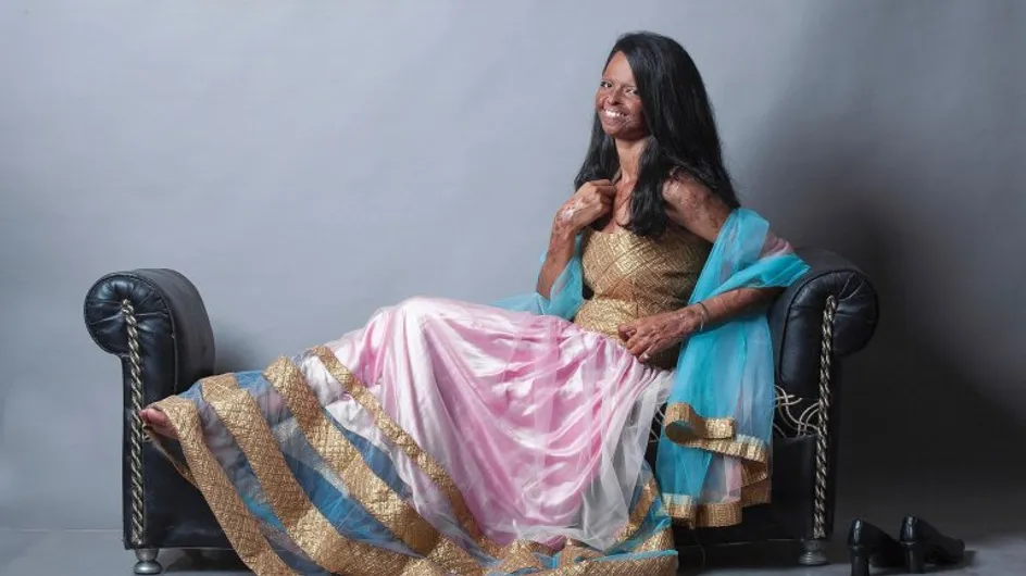 Laxmi Agarwal, víctima de un ataque con ácido, protagoniza una campaña de moda