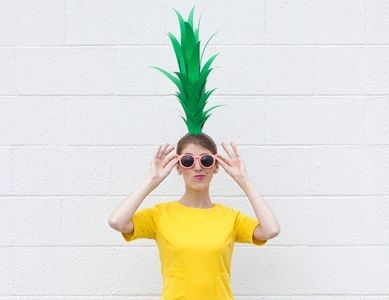 Disfraz de piña