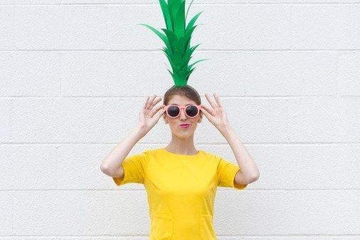 Disfraz de piña
