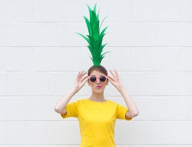 Disfraz de piña