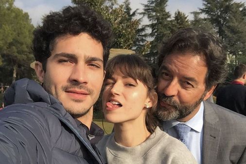 Chino Darín y Úrsula Corberó